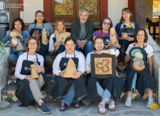 EDUARDO ANDALUZ en la Escuela Nacional de Cerámica en México