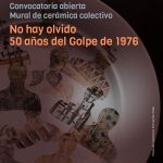 30/3 al 30/4/2026: Convocatoria a MURAL COLECTIVO a 50 años del Golpe Cívico Militar