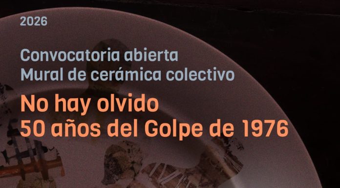 hasta 30/4/2026: Convocatoria a MURAL COLECTIVO a 50 años del Golpe Cívico Militar