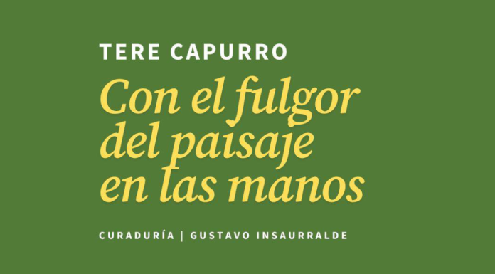 hasta 28/6: “Con el fulgor del paisaje en las manos” de Tere Capurro