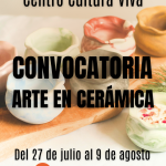 hasta 10/7: Muestra Colectiva de Arte en Cerámica y Vidrio