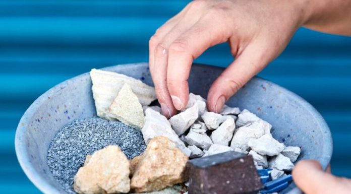 Vajilla cerámica reciclada