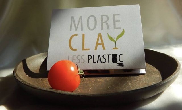 MORE CLAY LESS PLASTIC