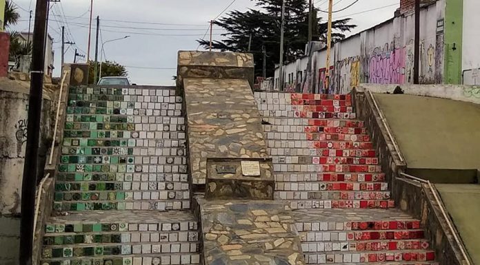Intervención en Escaleras – Tandil