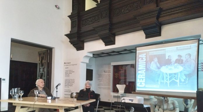 CHARLA Vilma Villaverde con Julio Gómez