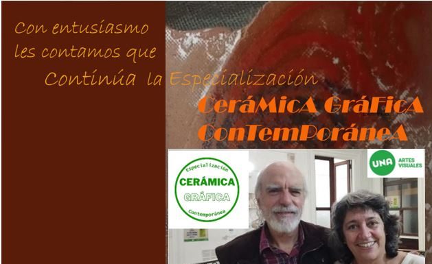 POSGRADO Especialización en Cerámica Gráfica Contemporánea 2024