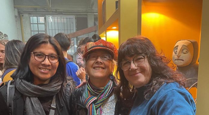 Marilú Tejero y Sulma Barrientos Sánchez en Argentina