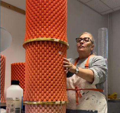 «El naranja es el nuevo verde» por Elizabeth Dychter