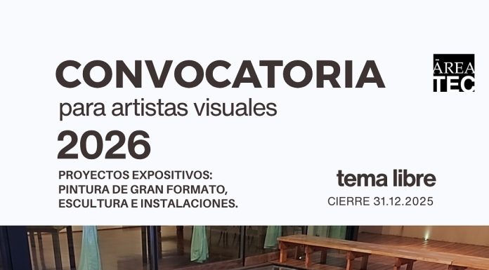 hasta 30/12: AREATEC Convocatoria para Artistas Visuales