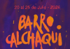 20 al 25 /7: BARRO CALCHAQUI en San Carlos/SALTA