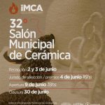 2 y 3/6: 32° SALÓN MUNICIPAL DE CERÁMICA DE AVELLANEDA DE 2026
