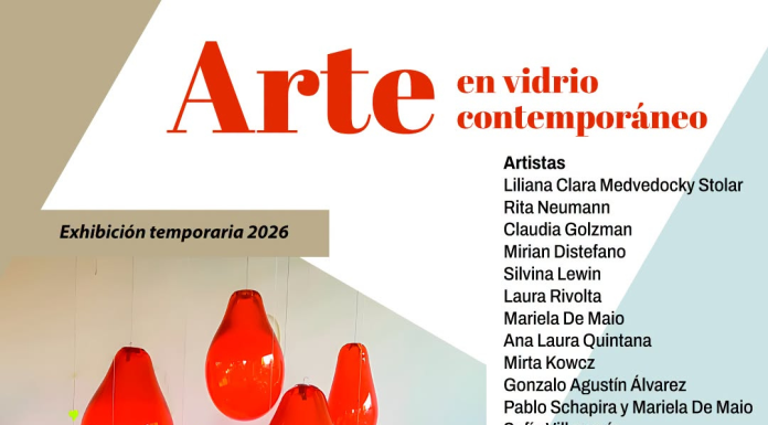 desde 26/6: ARTE EN VIDRIO CONTEMPORANEO en Berazategui