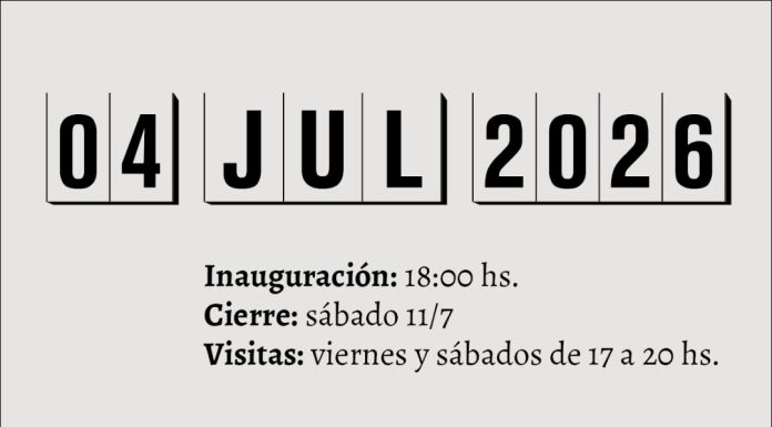 hasta 11/7: MUESTRA en Hornos Sin Fronteras