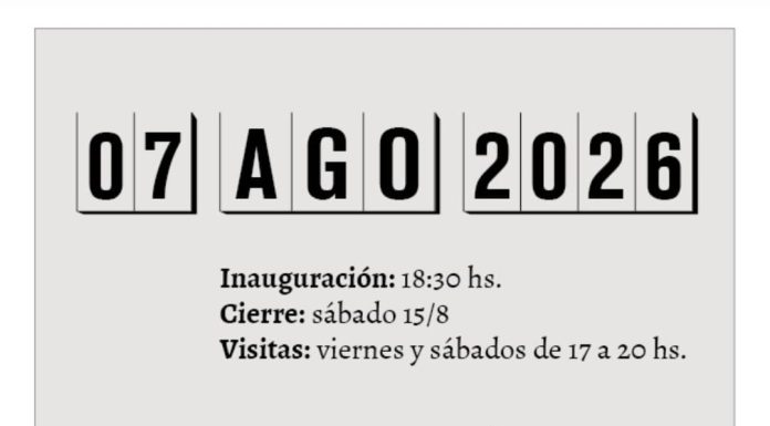 7 al 15/8: CARTOGRAFIA DE ENCUENTROS Huellas de barro y afecto